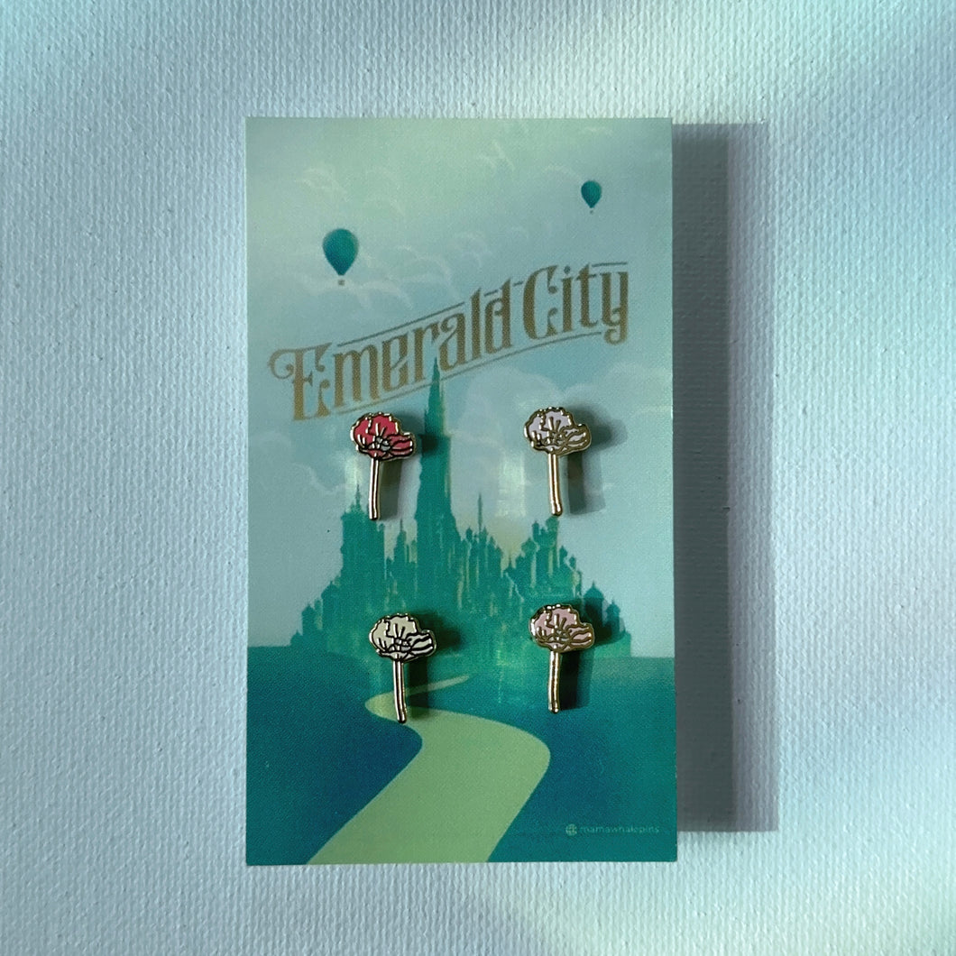 MINI POPPY FLOWER LAVENDER