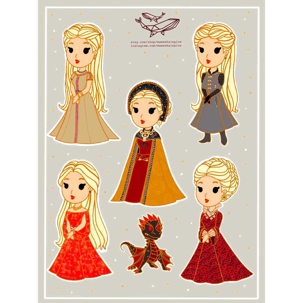 RHAENYRA STICKERS