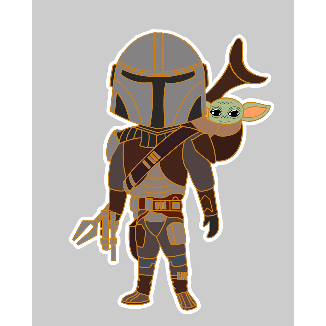 STICKER MANDALORIAN